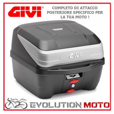KIT BAULETTO B32 BOLD GIVI E344 PER PIAGGIO BEVERLY 500 2005