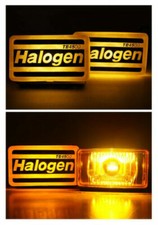 Universal Yellow Fog Light Spot Lamp H3 12v 55w Adjustable Fit All Car Ae86 Aw11