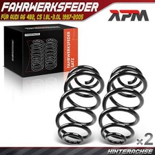 2x Feder Fahrwerksfeder Hinterachse L + R für Audi A6 4B2, C5 1.8-3.0L 1997-2005