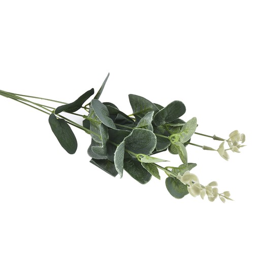 Reino Unido Hoja Falsa Artificial Eucalipto Verde Planta Seda Flores Nórdico Decoración del Hogar - Imagen 10 de 12