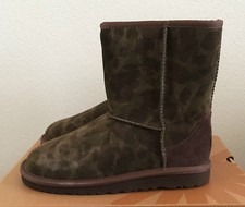 UGG Classic Boots Short Winter Camouflage Warm Girls Boys Kids Youth Size 1