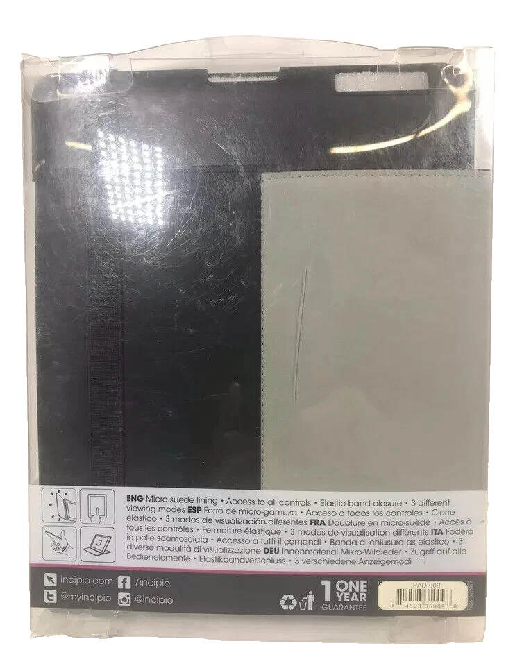 Incipio Slim Kickstand w/ Retina Display for iPad(3rd gen)/iPad2 - Gray - Image 3 of 4