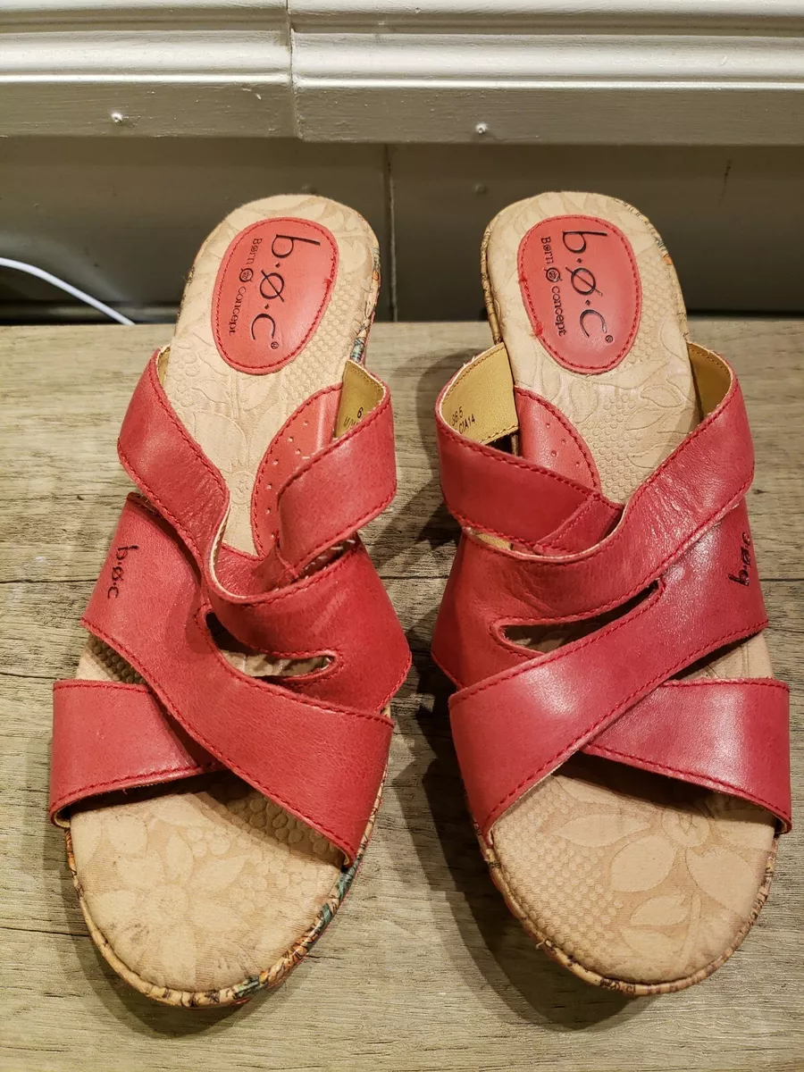 Boc red hotsell sandals
