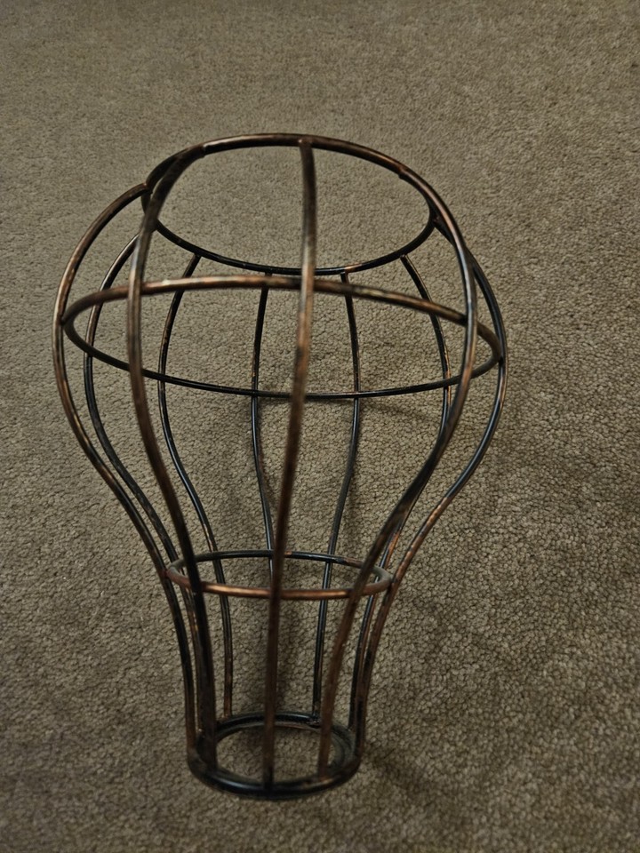 Wire Cage Lamp Shades Job Lot Of 4 eBay