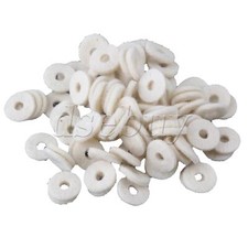 90pcs Piano Keyboard Felt Front Rail Regulating Punchings Repair Parts 12mm