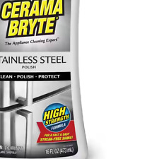 Cerama Bryte Stainless Steel Cleaning Polish and Conditioner 16 Oz - Shine & Pr 0.61 per fl oz