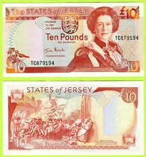 Jersey 5 Pounds ND(2000) P28 UNC