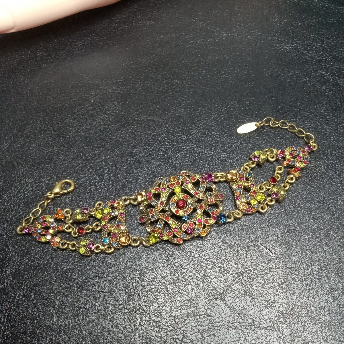 VCLM TM Multicolor Rhinestone Bracelet. 6246 | eBay VCLM TM Multicolor Rhinestone Bracelet. 6246 | eBay