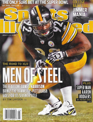 Sports Illustrated Magazine Road to Superbowl XLV AFC and NFC Playoffs 2011