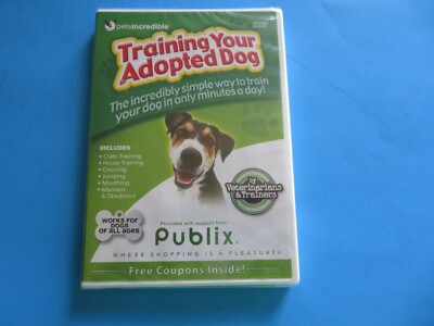 Training Your Adopted Dog ; Educational/DVD/New