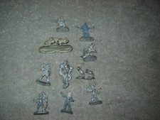 Ral Partha, Grenadier 10 Pcs Marked 1988-93 Lead/Pewter Nice Vintage lot VG 