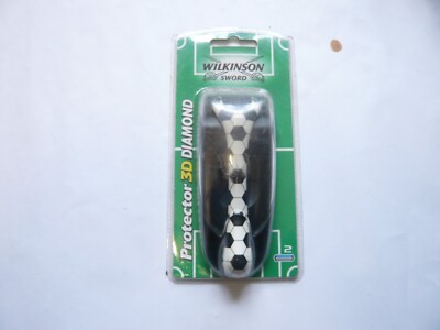 NEU VERSIEGELT Football Design Wilkinson Sword Protector 3D Diamond Razor sehr selten