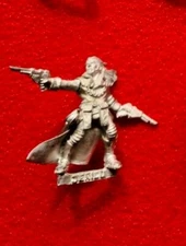 LIMITED KAL JERICO - METAL OOP HIRED GUNS NECROMUNDA KILL TEAM MERCENARIES RARE!