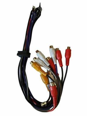 Genuine Clarion MAX385VD Audio Video RCA Cable New 3WZAHD6518601