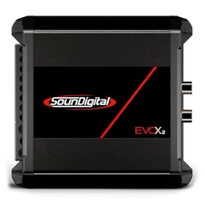 Soundigital 400.4 EVOX2 4 ohm 4 Channel Amplifier 400W RMS Bridged Power Car Amp