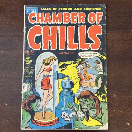 Chamber of Chills #22 (1951) - PCH ! Horreur de l'âge d'or ! - Photo 1 sur 13