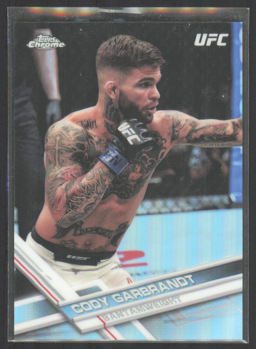 2017 Topps Chrome UFC Refractor Cody Garbrandt #58