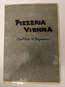 PIzzeria Vienna Menu - Cortina d'Ampezzo, Italy (~80s)