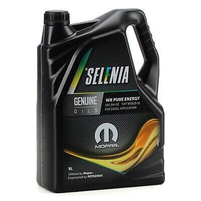 5 LT Olio MOTORE Selenia WR P.E. 5w30 ORIGINALE - Motori FIAT Multijet + F. OLIO