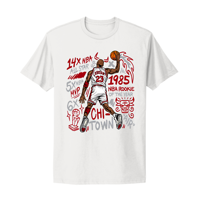 Michael Jordan rings Bulls GOAT peat Champion MVP vtg style design  T-Shirt