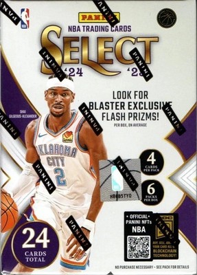 2024-25 Panini Select Basketball Factory Sealed Blaster Box