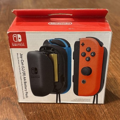SEALED Nintendo Joy-Con (L/R) AA Battery Pack Black Nintendo Switch HACAAJ2AA