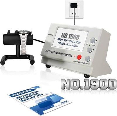 No.1900 Weishi Timegrapher Mechanical Watch Timing Machine Multifunction New