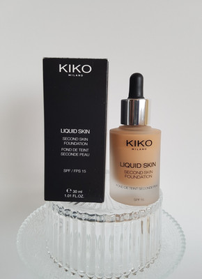KIKO MILANO Liquid Skin Second Skin Foundation SPF 15 Parabenfrei Neutral 80 N80