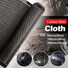 59 x 8 inch Real Carbon Fiber Cloth 2x2 Twill Weave Carbon Fiber Fabric Roll 3k