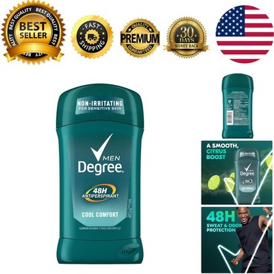 Men's Antiperspirant Deodorant Stick - 48-Hour Cool Comfort Protection, 2.7 oz