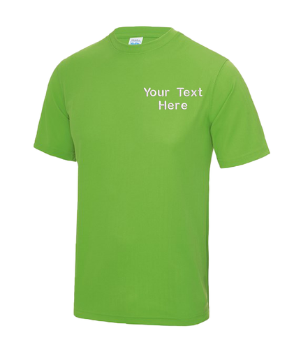 Custom Embroidered AWDis Cool T-Shirt Your Text/Logo Workwear Top Casual JC001 - Picture 13 of 14