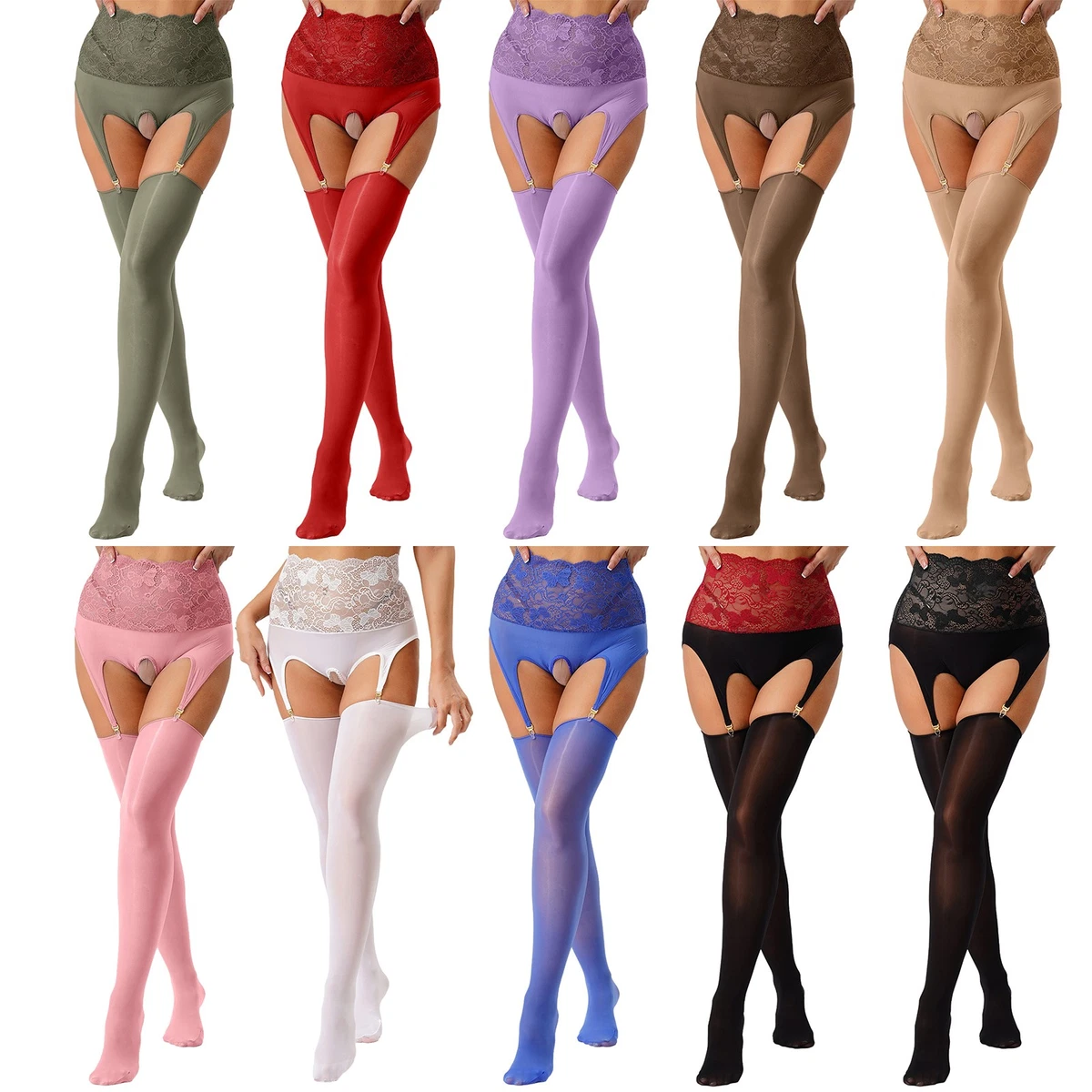 Garter Belt Pantyhose Indiana Women's Pantyhose & Tights for sale | eBay