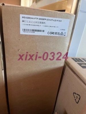 1pcs NEW MOXA  IKS-G6824-PTP-20GSFP  24 port industrial switch  DHL shipping