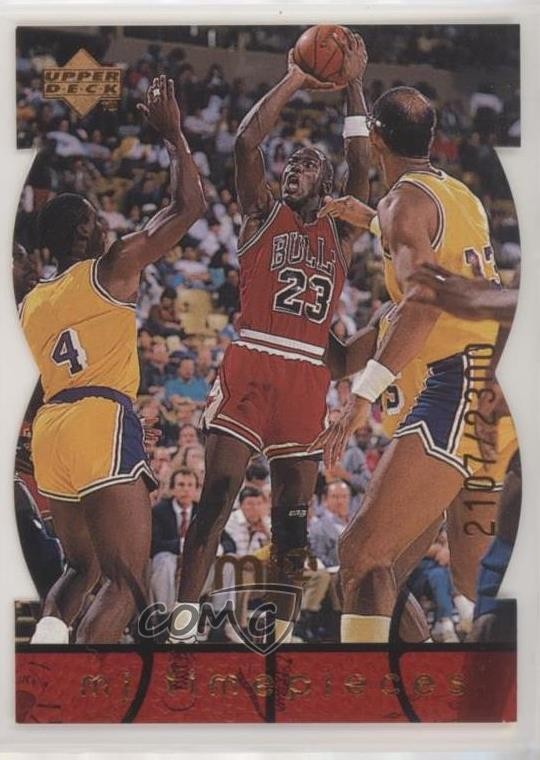1998 Upper Deck mjx MJ Timepieces Red 2107/2300 Michael Jordan #20 HOF 0ff3