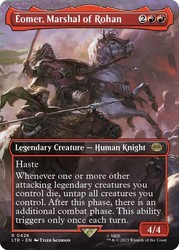 Eomer, Marshal of Rohan (Borderless Foil) #428 - The Lord of the Rings: Tales of Middle-earth