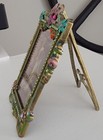 Michael Negrin Awesome Enameled & Multiple bejeweled Easel Style Picture Frame — photo 6
