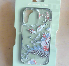 Custodia rigida Ted Baker floreale speziata iPhone 13 Pro blu trasparente 6,1"