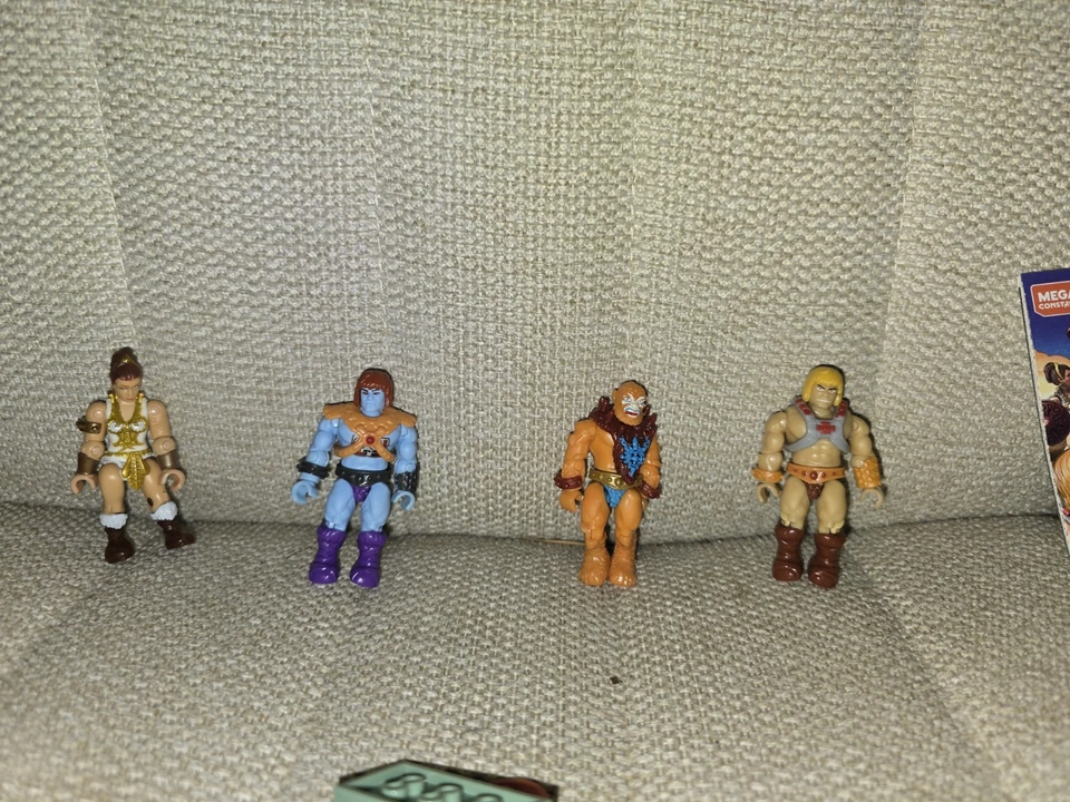 Lot 4 HE-MAN Skeletor MOTU MEGA CONSTRUX Masters of the Universe figure TOYS #22 - Image 2 of 4