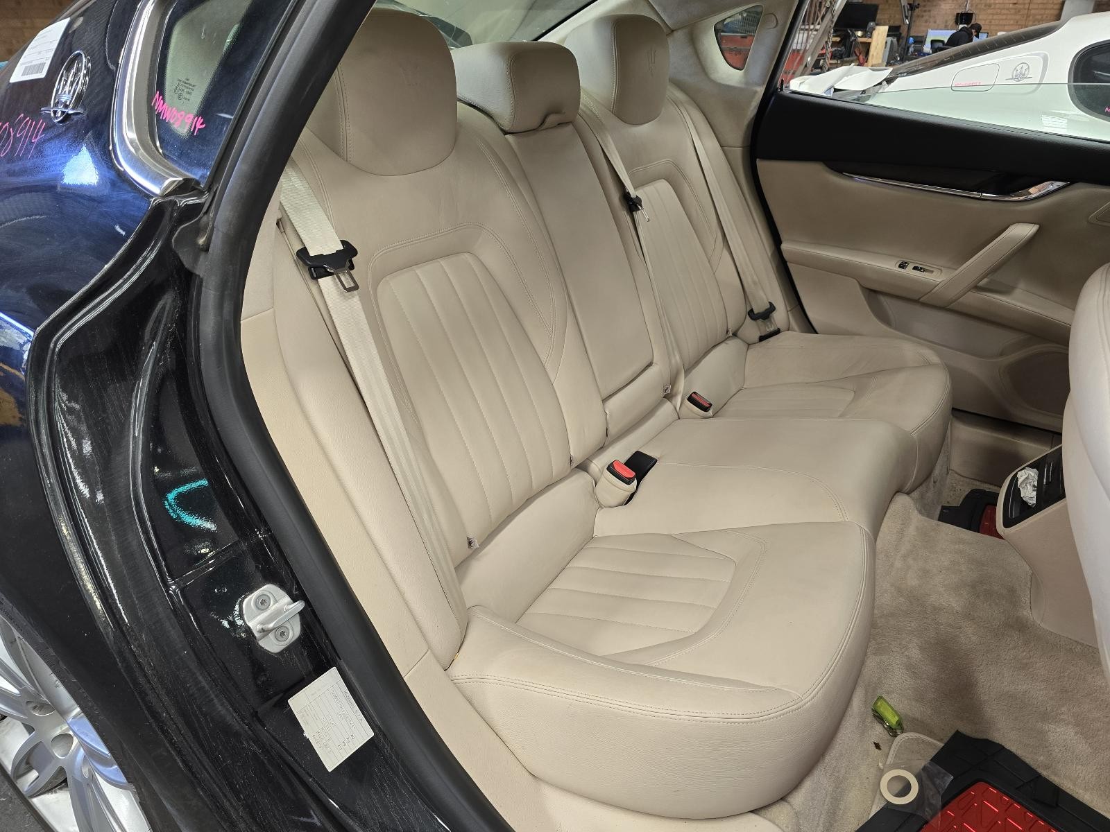 2015 Maserati Quattroporte LEFT FRONT DOOR SHELL M156 BLACK 10/2013-2024 NMW08914 image 8