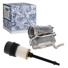 VEMO &Ouml;LFILTERMODUL MIT VERSCHLUSSDECKEL passend f&uuml;r MERCEDES C-KLASSE CLK CLS E