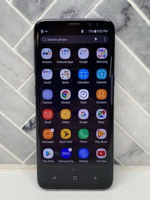 Samsung Galaxy S8 SM-G950U 64GB Orchid Grey (Sprint / T-Mobile) Excellent Cond.