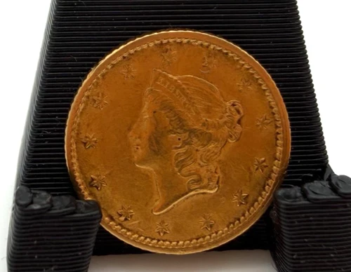 1853 Liberty Head Type 1 United States of America Gold Coin C-422