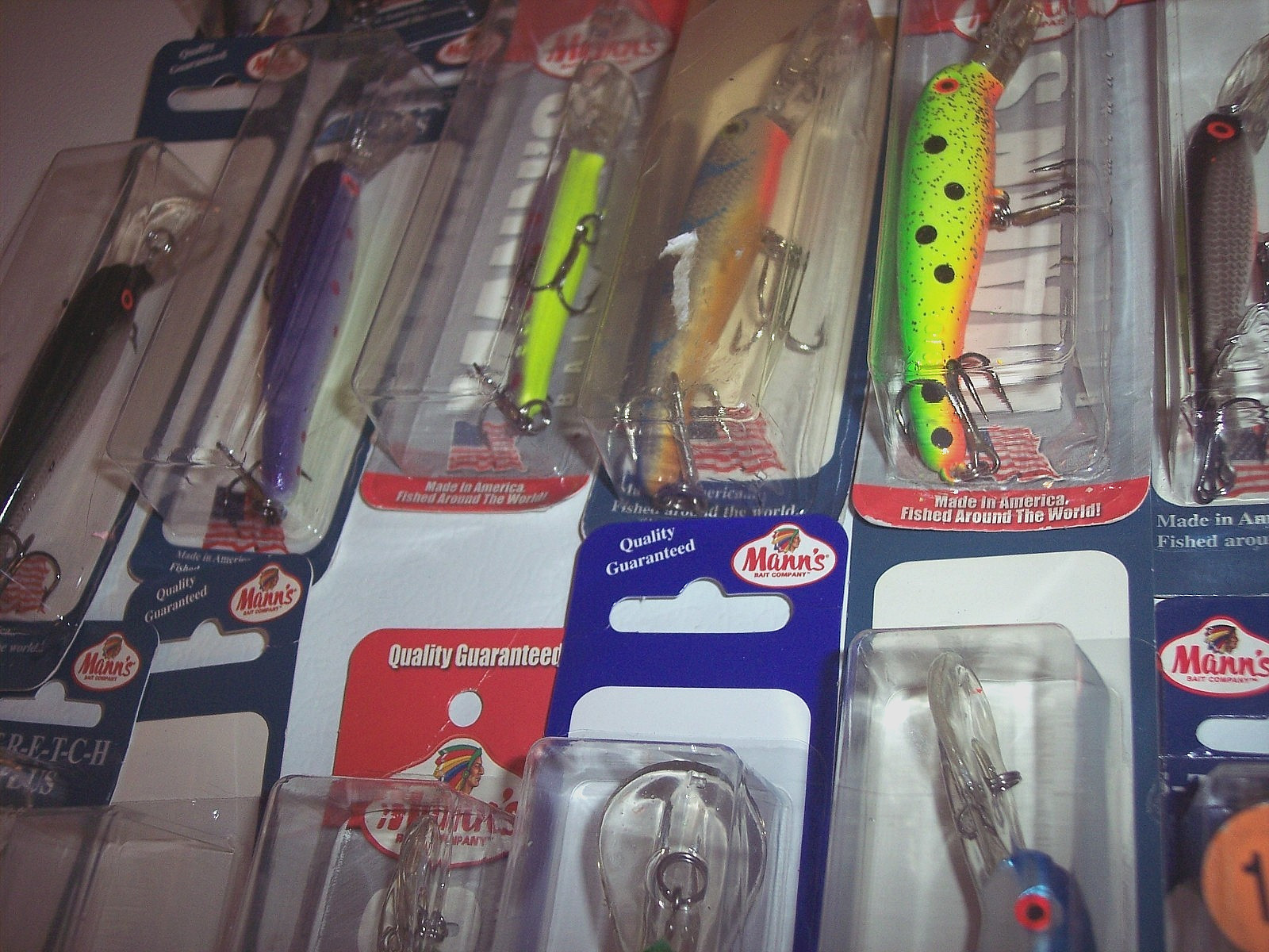 60 Manns Crank Baits Swimming Minnow Lure Manns Lot Fishing Lure Discontinued - Image 4