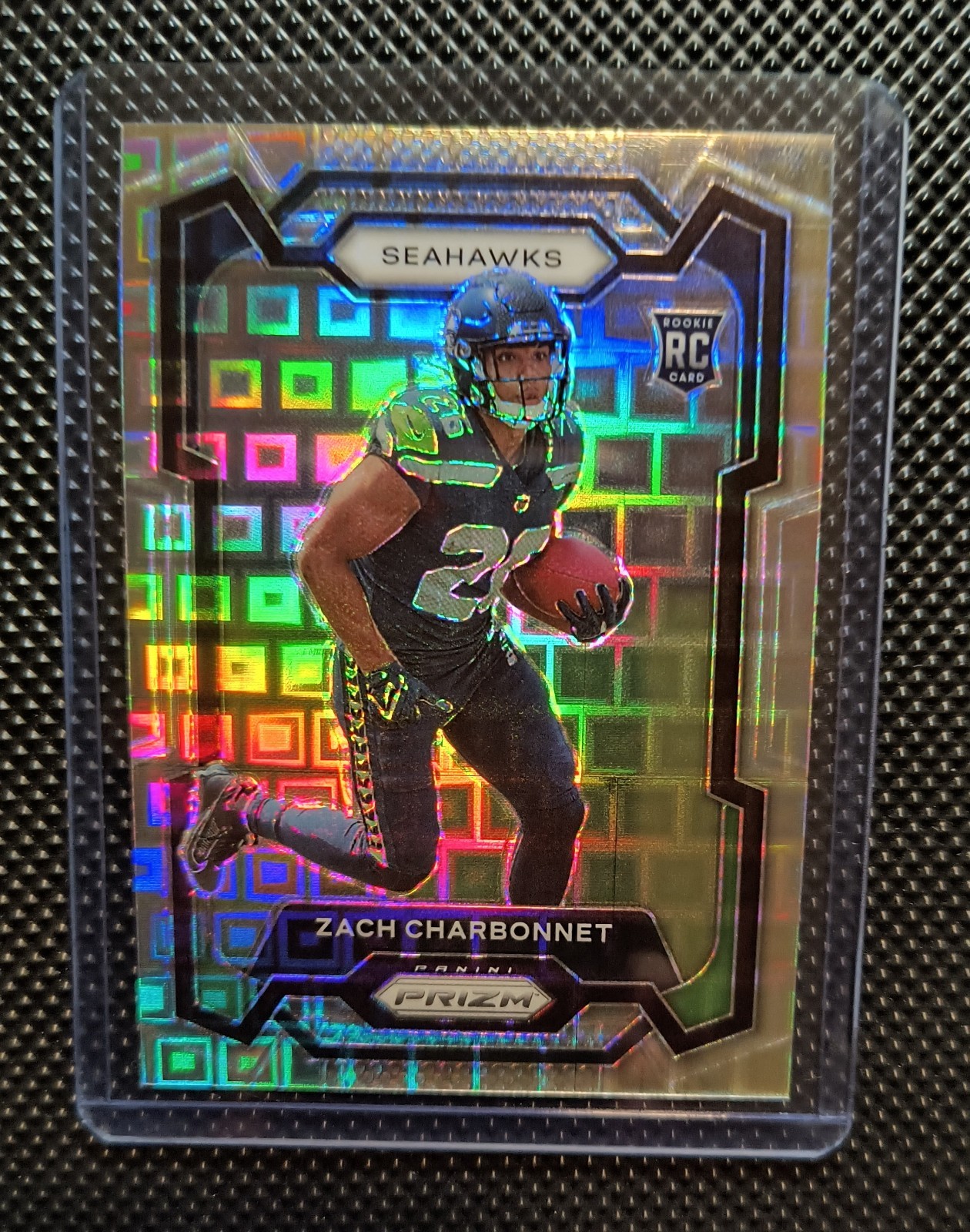 2023 Panini Prizm Zach Charbonnet Pandora #392 Prizm /400 (RC)
