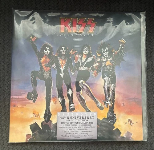 KISS - Destroyer (2LP 45th Anniversary w/booklet and bonus turntable mat)