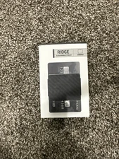The Ridge Lite Ultra Minimalist Wallet Carbon Fiber 3K 8 Card Capacity NEW