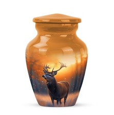Deer Urn Ashes 3Inch Cremation Urns for Human Ash Burial  Funeral for Adult