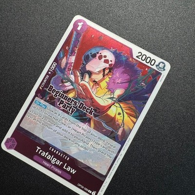 Trafalgar Law OP09-069 - Beginners Deck Party Participation Pack
