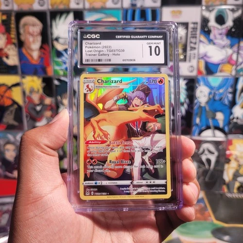 CGC 10 Charizard TG03/TG30 Lost Origin Trainer Gallery GEM MINT Pokémon