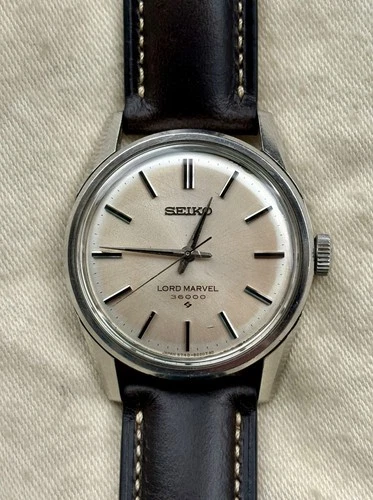 Seiko Lord Marvel 36000, 5740-8000 Hi-Beat Mechanical Watch, Vintage 1968 Patina